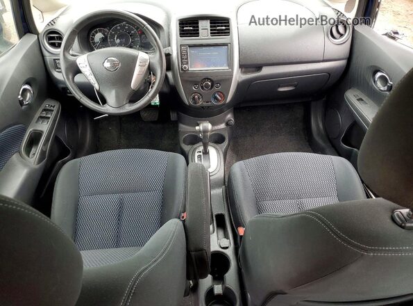 3N1CE2CP6KL362961 2019 NISSAN VERSA Blue Vista del salpicadero