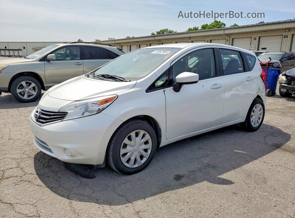 3N1CE2CP7GL399055 2016 NISSAN VERSA Белый Передняя левая четверть