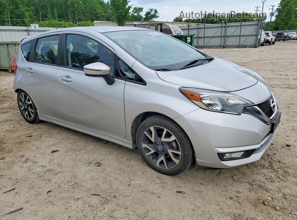 3N1CE2CP7HL352903 2017 NISSAN VERSA Серебряный Передняя правая четверть
