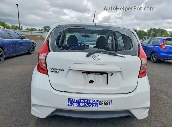 3N1CE2CP7HL356353 2017 NISSAN VERSA Белый Вид сзади