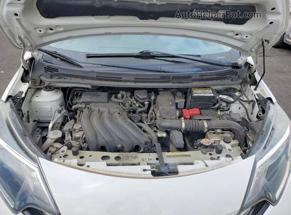 3N1CE2CP7HL356353 2017 NISSAN VERSA Белый Вид задней части салона