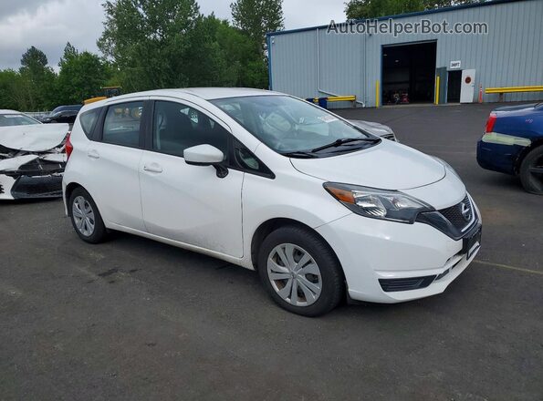 3N1CE2CP7HL356353 2017 NISSAN VERSA Белый Передняя правая четверть