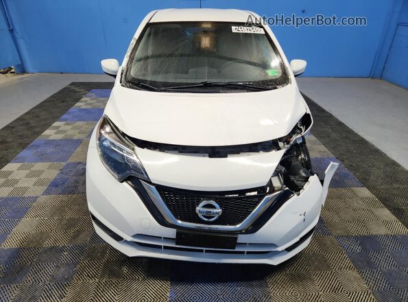 3N1CE2CP7JL351966 2018 NISSAN VERSA White Vista de la etiqueta del VIN