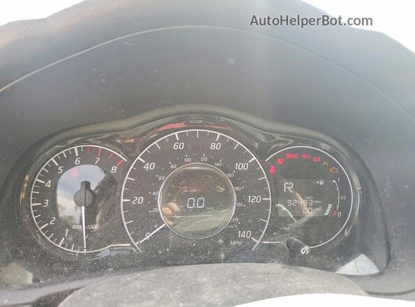 3N1CE2CP7JL361705 2018 NISSAN VERSA Black Instrument cluster view