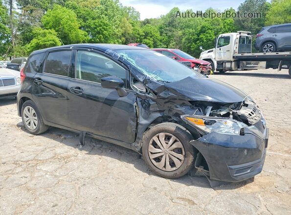 3N1CE2CP7JL361705 2018 NISSAN VERSA Black Front right