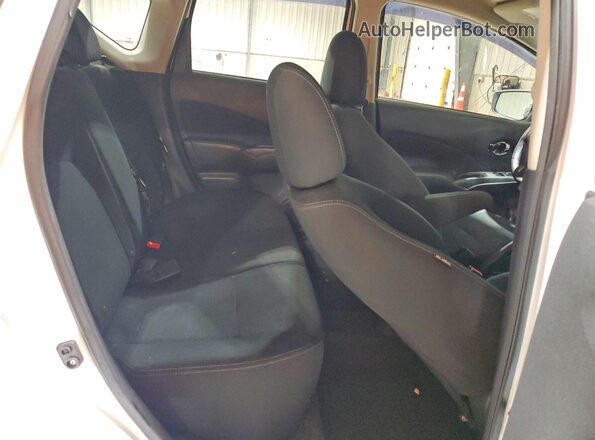 3N1CE2CP8GL357770 2016 NISSAN VERSA White უკანა სავარძლების ხედი