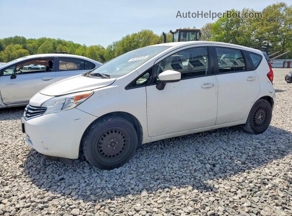 3N1CE2CP8GL370938 2016 NISSAN VERSA Белый Передняя левая четверть