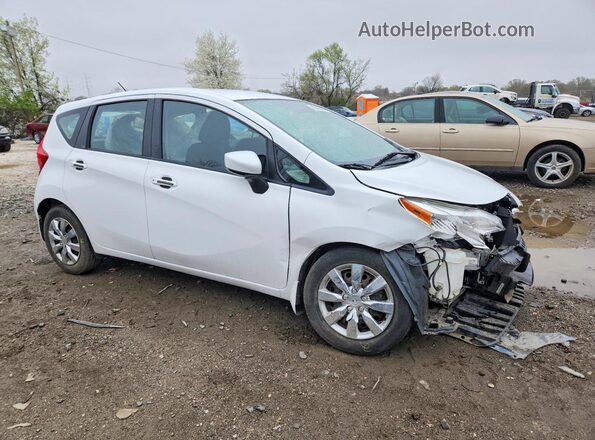 3N1CE2CP8GL400276 2016 NISSAN VERSA Белый Передняя правая четверть