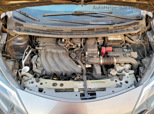3N1CE2CP8JL368100 2018 NISSAN VERSA Серый Вид задней части салона