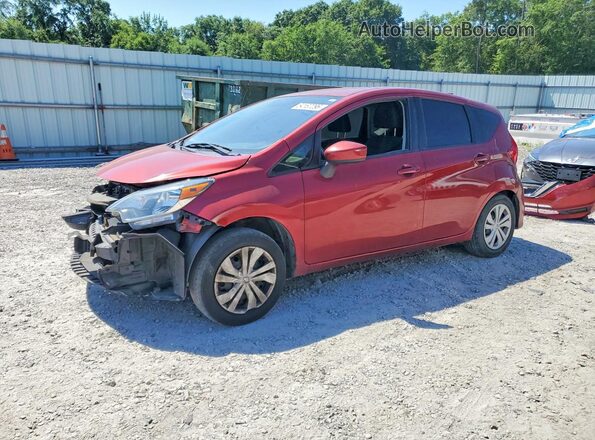 3N1CE2CP9HL356211 2017 NISSAN VERSA Красный Передняя левая четверть