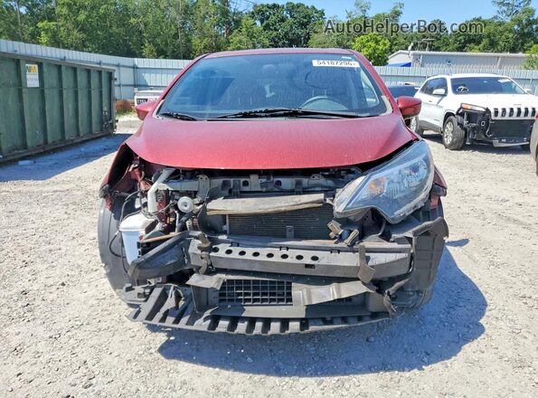 3N1CE2CP9HL356211 2017 NISSAN VERSA Красный Вид спереди
