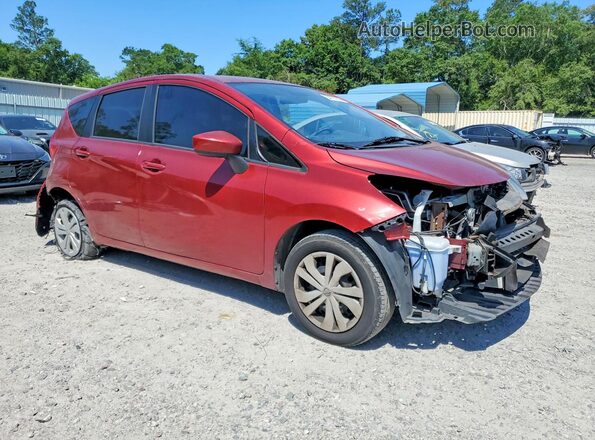 3N1CE2CP9HL356211 2017 NISSAN VERSA Красный Передняя правая четверть