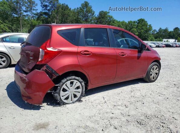 3N1CE2CP9HL356211 2017 NISSAN VERSA Красный Задняя правая четверть