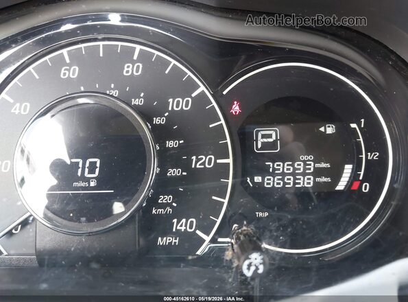 3N1CE2CP9JL360510 2018 NISSAN VERSA NOTE Gray Հետևի նստատեղերի տեսք