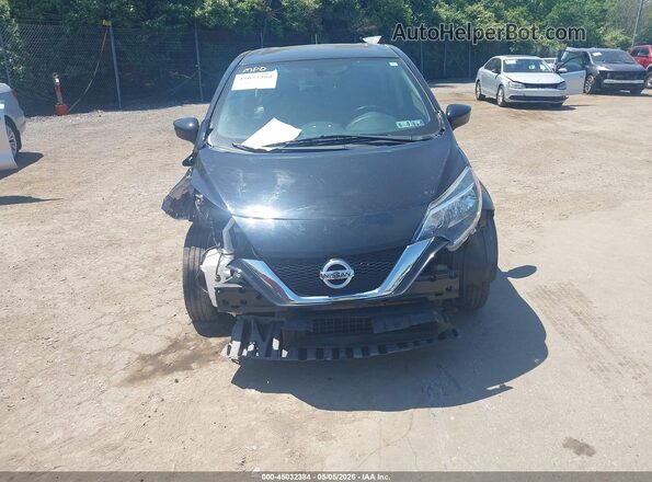 3N1CE2CP9JL369384 2018 NISSAN VERSA NOTE Black Widok z przodu