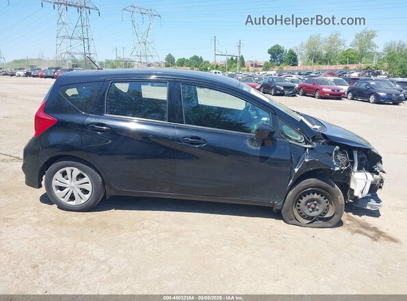 3N1CE2CP9JL369384 2018 NISSAN VERSA NOTE Black Widok wnętrza z tyłu