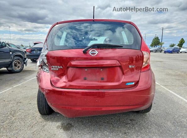 3N1CE2CPXGL353008 2016 NISSAN VERSA Red Հետևի տեսք