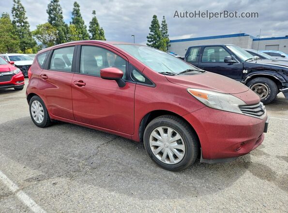 3N1CE2CPXGL353008 2016 NISSAN VERSA Red Առջևի աջ