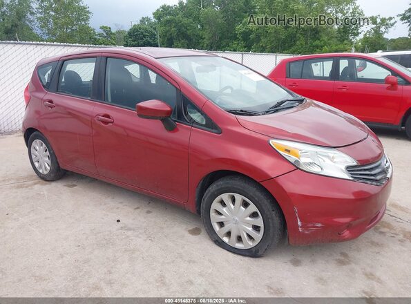 3N1CE2CPXGL399356 2016 NISSAN VERSA NOTE Red Przód prawy