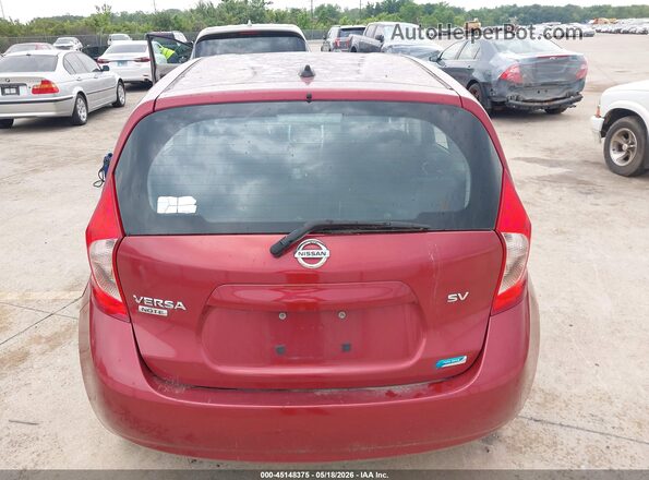 3N1CE2CPXGL399356 2016 NISSAN VERSA NOTE Red Widok zestawu wskaźników