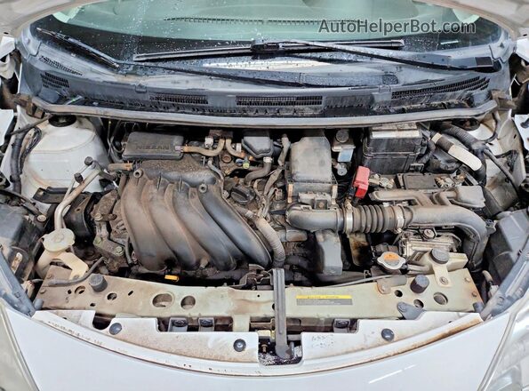 3N1CE2CPXGL402434 2016 NISSAN VERSA White Rear interior view