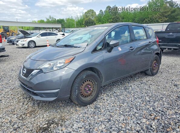 3N1CE2CPXJL352576 2018 NISSAN VERSA Серый Передняя левая четверть