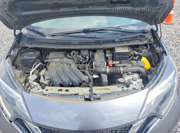 3N1CE2CPXJL352576 2018 NISSAN VERSA Серый Вид задней части салона