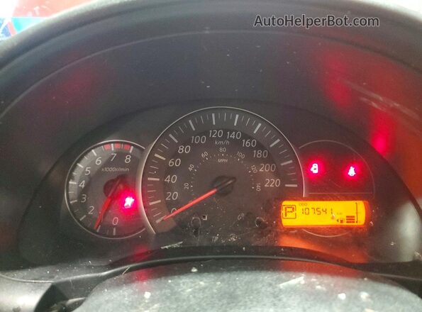 3N1CK3CP3KL226236 2019 NISSAN MICRA Красный Вид щитка приборов