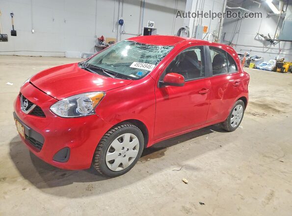 3N1CK3CP3KL226236 2019 NISSAN MICRA Красный Передняя левая четверть