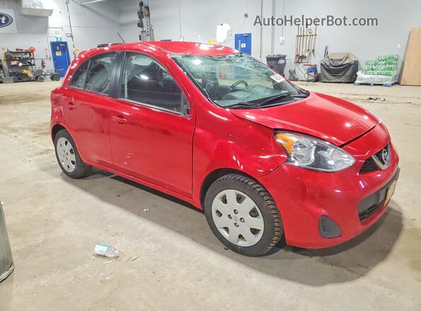 3N1CK3CP3KL226236 2019 NISSAN MICRA Красный Передняя правая четверть