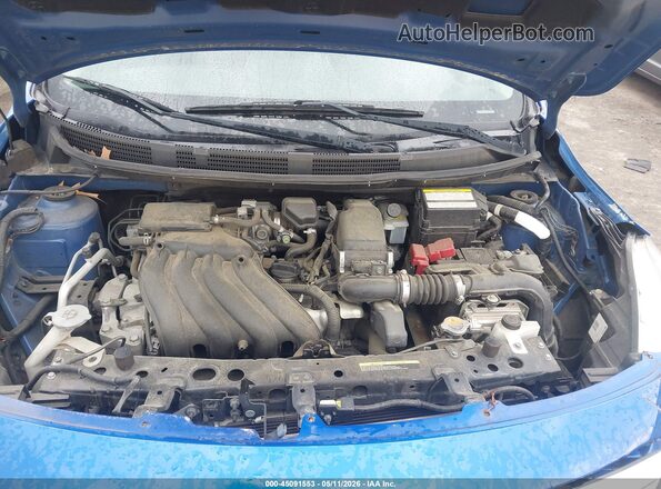 3N1CN7AP0GL857860 2016 NISSAN VERSA Blue Vista trasera