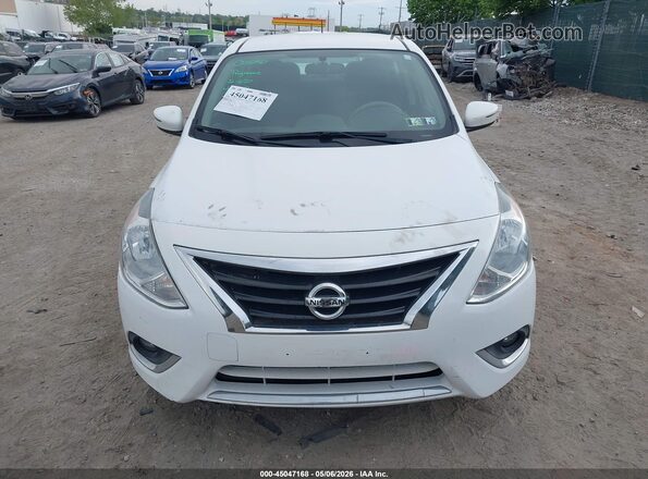 3N1CN7AP0GL890812 2016 NISSAN VERSA Белый Вид щитка приборов