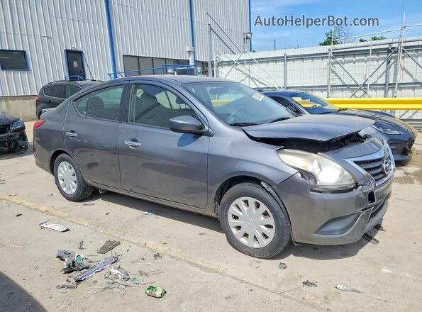 3N1CN7AP1GL843370 2016 NISSAN VERSA Серый Передняя правая четверть