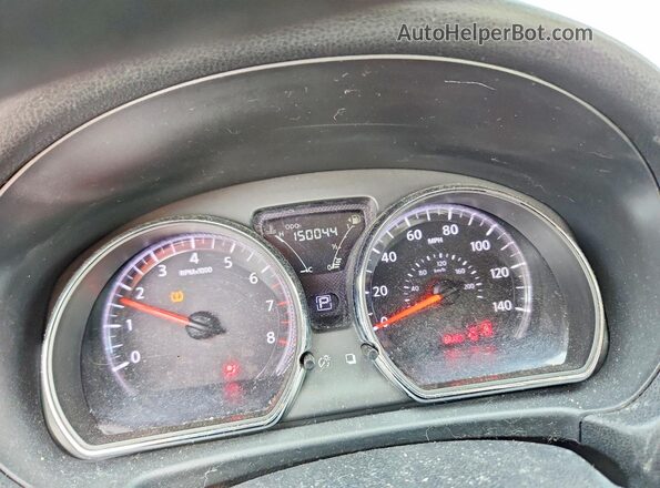 3N1CN7AP1GL849685 2016 NISSAN VERSA Серый Вид щитка приборов
