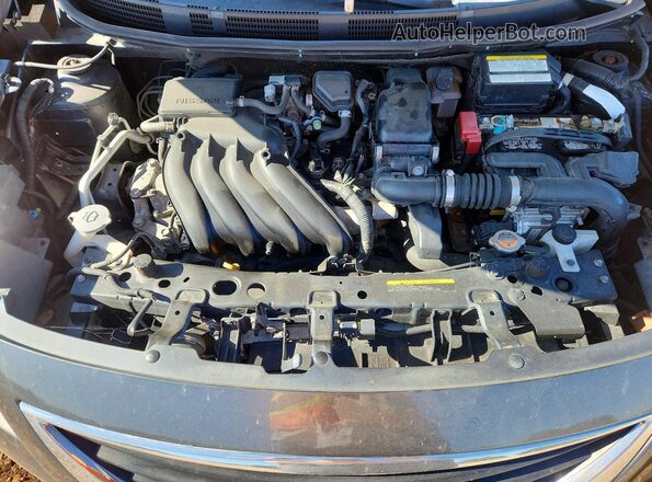 3N1CN7AP1GL849685 2016 NISSAN VERSA Серый Вид задней части салона