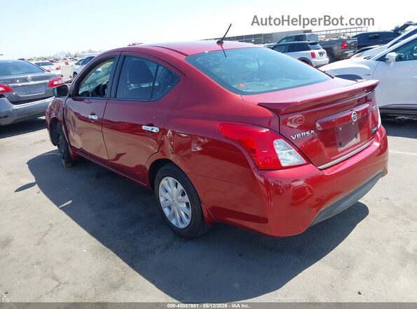 3N1CN7AP1GL885697 2016 NISSAN VERSA Red Trasero izquierdo