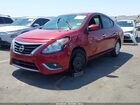2016 Nissan Versa 1.6 Sv Red vin: 3N1CN7AP1GL885697