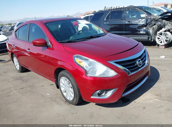 3N1CN7AP1GL885697 2016 NISSAN VERSA Red Delantero derecho