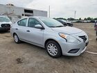 2016 Nissan Versa 1.6 S Plus Серебряный vin: 3N1CN7AP1GL893010