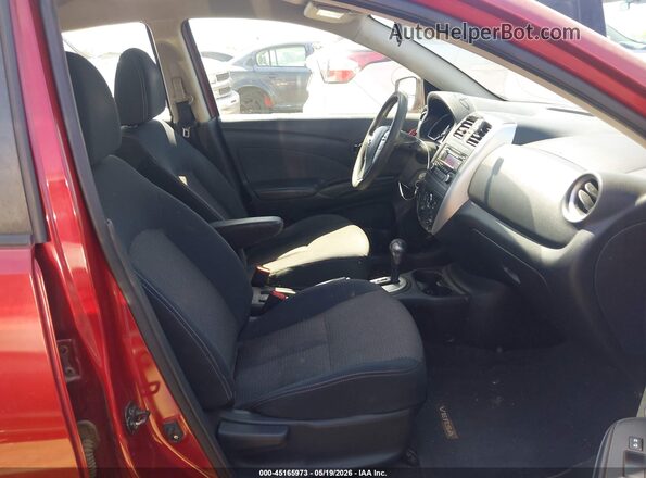3N1CN7AP2GL802116 2016 NISSAN VERSA Red Vista interior delantera