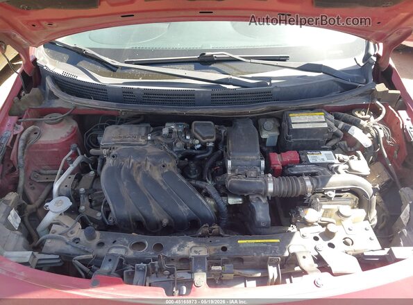 3N1CN7AP2GL802116 2016 NISSAN VERSA Red Vista trasera