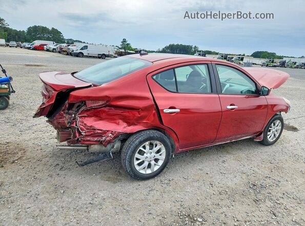3N1CN7AP2HL802408 2017 NISSAN VERSA Burgundy Rear right