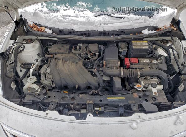 3N1CN7AP2HL830984 2017 NISSAN VERSA Белый Вид задней части салона