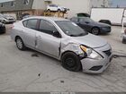 2018 Nissan Versa 1.6 Sv Silver vin: 3N1CN7AP2JL877244