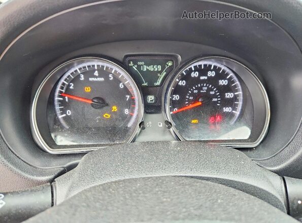 3N1CN7AP2KL852099 2019 NISSAN VERSA Белый Вид щитка приборов