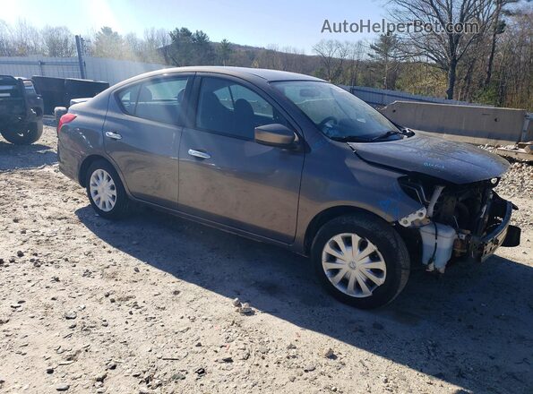 3N1CN7AP3GL822018 2016 NISSAN VERSA Серый Передняя правая четверть