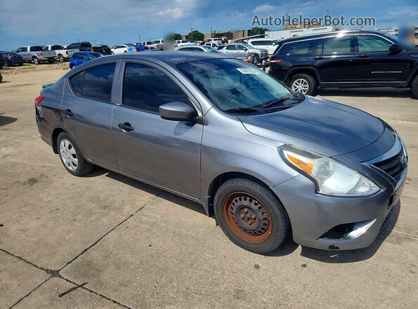 3N1CN7AP3GL836677 2016 NISSAN VERSA Серый Передняя правая четверть