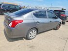 2016 Nissan Versa 1.6 S Plus Серый vin: 3N1CN7AP3GL836677