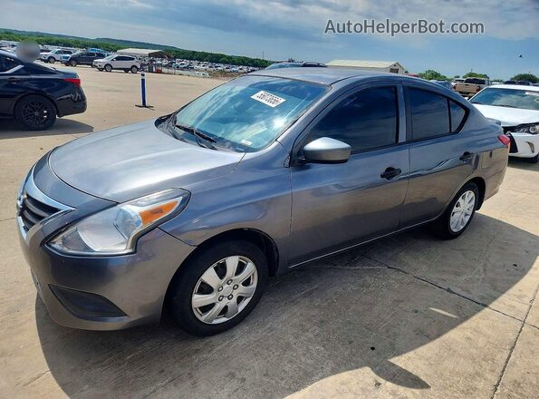 3N1CN7AP3GL836677 2016 NISSAN VERSA Серый Передняя левая четверть