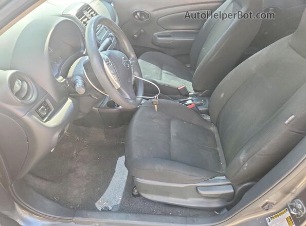 3N1CN7AP3GL836677 2016 NISSAN VERSA Серый Вид салона спереди